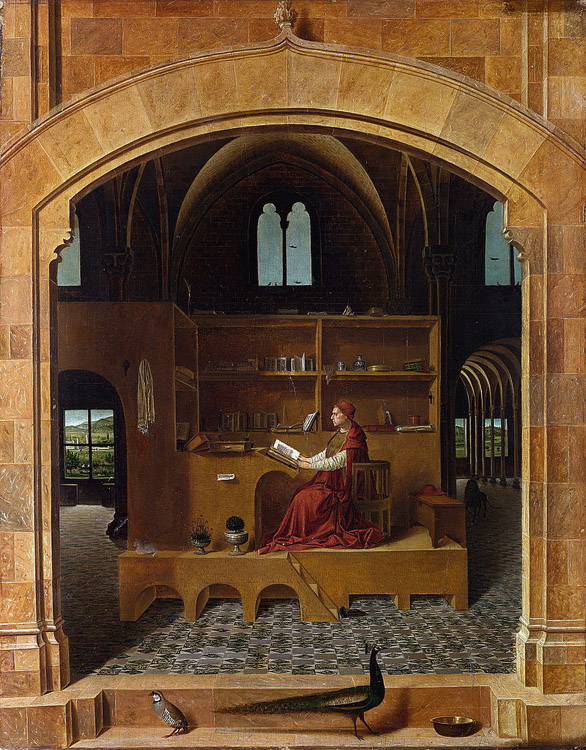 St Jerome in His Study (mk08)